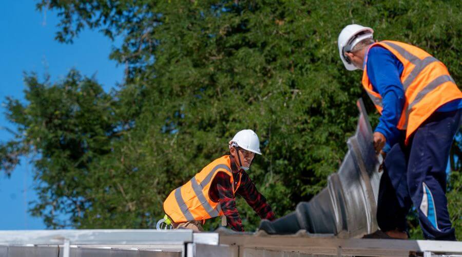 Professional metal roof installation in Windsor, VA